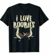 Blue-Footed Boobie Bird Birdwatcher Fun Pun - I Love Boobies T-Shirt