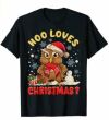Hoo Loves Christmas Owl Pun Christmas T-Shirt