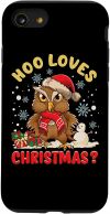 iPhone SE (2020) / 7 / 8 Hoo Loves Christmas Owl Pun Christmas Case