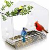 Wild Birds of Joy Bird House Window Bird Feeder