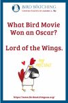 What Bird Movie Won an Oscar? Lord of the Wings.- an image of a bird pun