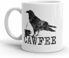 Cawfee Mug Funny Bird Crow Coffee Cup - 11oz