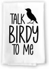 Talk Birdy to Me, Pun Kitchen Towels - 27 Inches by 27 Inches