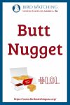 Butt Nugget- an image of a chicken pun