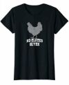 No Clucks Given Funny Chicken Pun I Love Chickens Gift T-Shirt