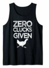 Funny Farmer Zero Clucks Given Chicken Pun Male Tank Top