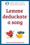 Lemme deduckate a song- an image of a duck pun