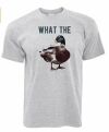 Novelty Pun T Shirt Funny What The Duck Joke