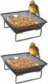 WOSIBO Platform Ground Bird Feeder