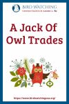 A Jack Of Owl Trades- an image of an owl pun