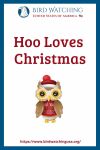 Hoo Loves Christmas- an image of an owl pun