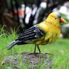 Goldfinch Metal Bird Garden Decor